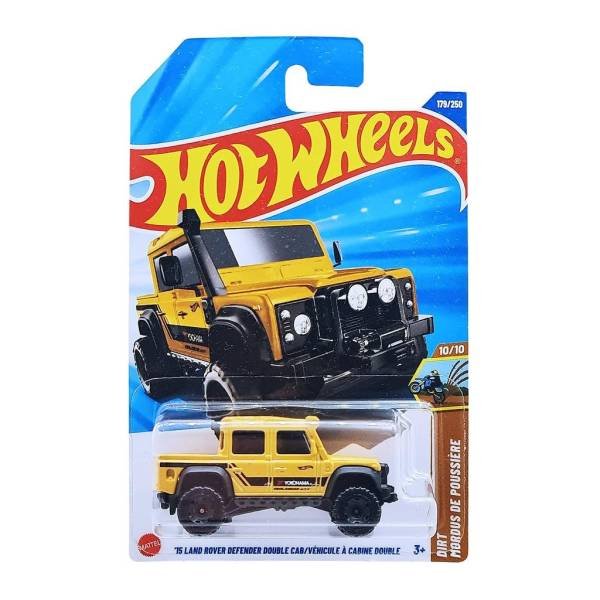 15 LAND ROVER DEFENDER DOUBLE CAB / VEHICULE A CABINE DOUBLE YELLOW Hover